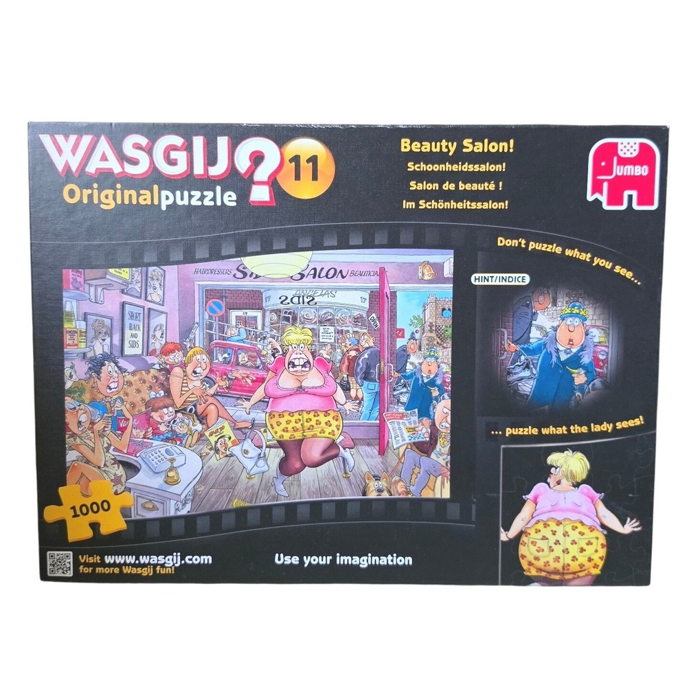 Jumbo Wasgij Original 11 Beauty Salon 1000 Piece Jigsaw Puzzle  Graham Thompson
